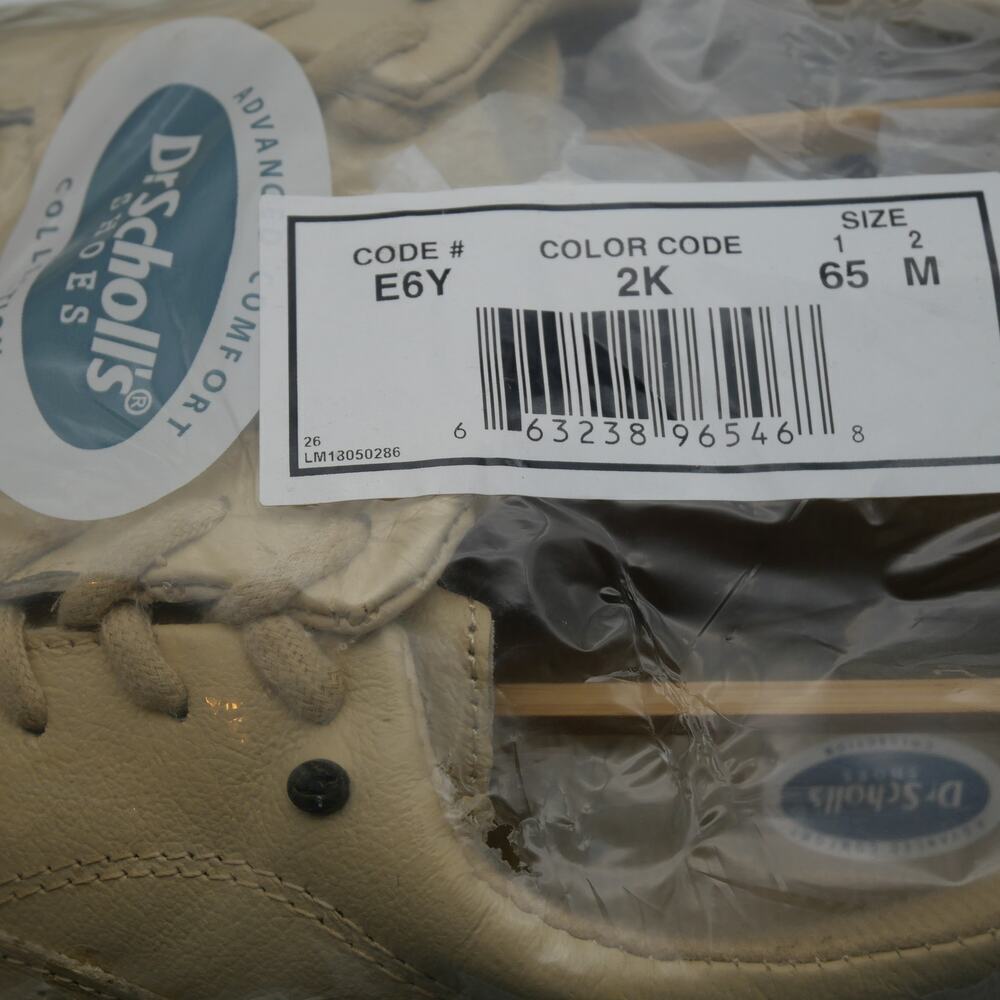 NEW Dr. Scholl's Lace Up Oxford Air Pillow Insole Leather Shoes Tan Women's 6.5 - Picture 7 of 7